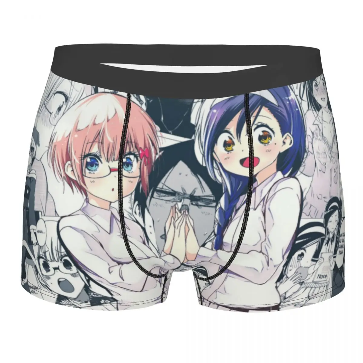 Boku Ben Fumino Furuhashi Men Boxer Briefs Underpants Manga Cut Highly Breathable Top Quality Sexy Shorts Gift Idea