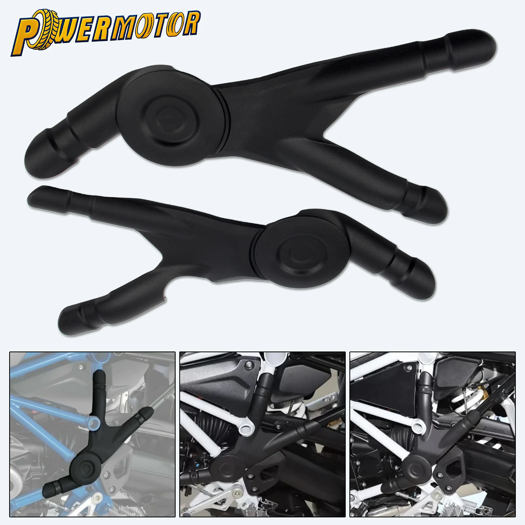 

Motorcycle Frame Infill Side Panel Set Protector Guard Cover Protection For BMW R1250GS Adventure R1200GS ADV GSA LC 2014-2023