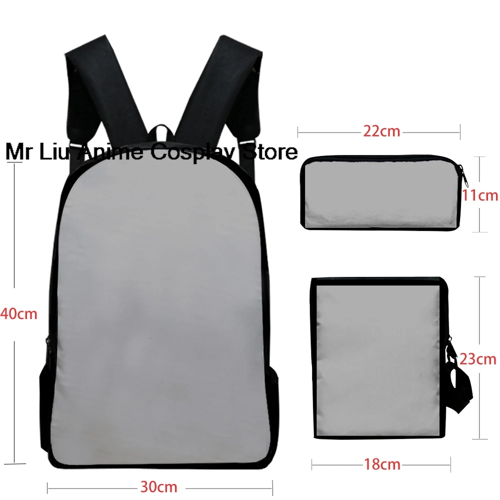 3PCS Boys Backpack, Kids Back To School Backpack with Lunch Box Pencil Case Set