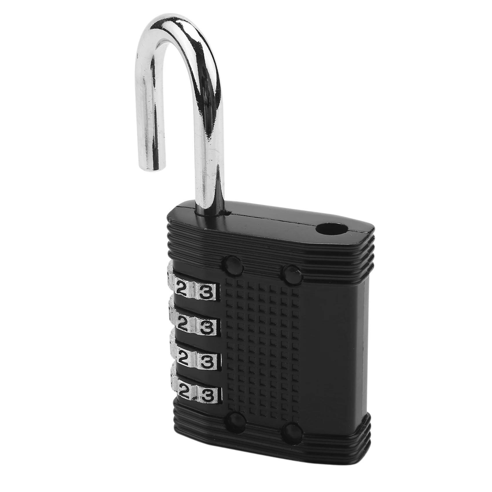 

Padlock-4 Digit Password Lock for Gym,Sports,School&Employee Locker,Outdoor,Fence,Hasp and Storage-All-Weather Metal