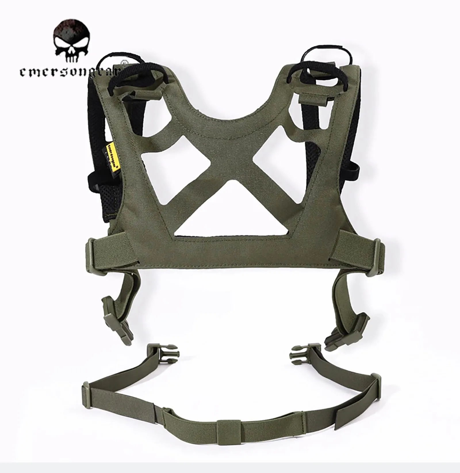 EMERSONGEAR Chest Rig Harness Kit for CP Style AIR LITE Tactical Vest Back Chest Strap MC Carrying System Combat