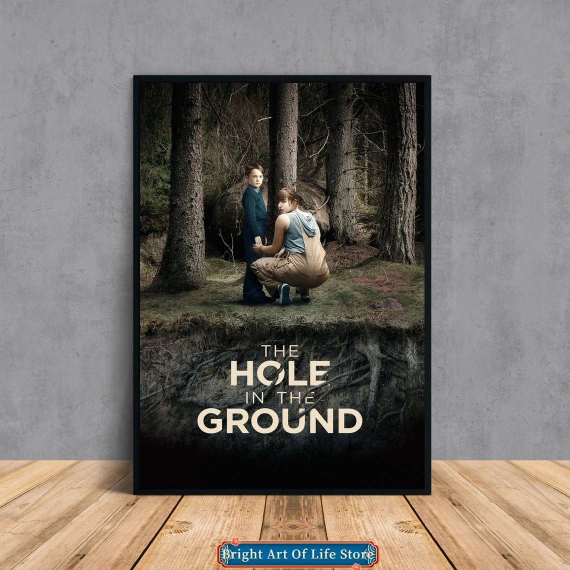 

The Hole in the Ground (2019), классический фильм, плакат, Обложка, фото, холст, печать, квартира, домашний декор, настенная живопись (без рамки)