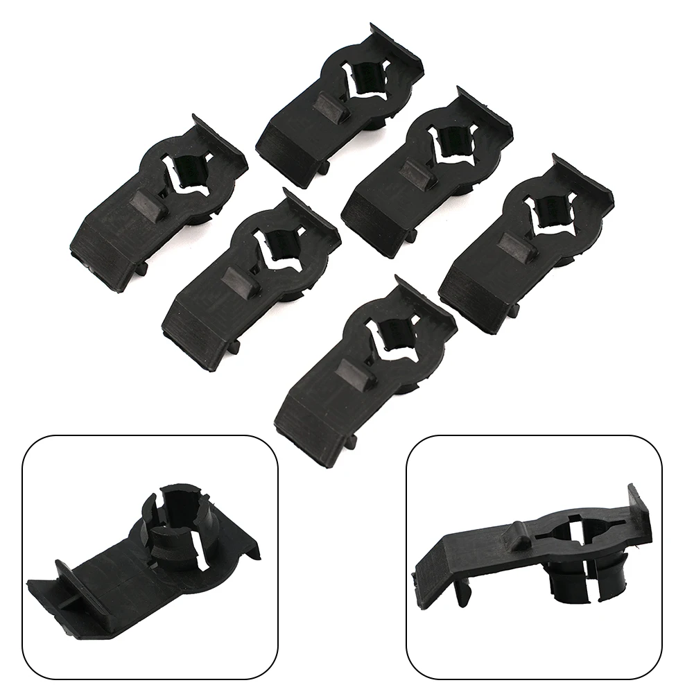 Accessories Windo Regulator Clip Black Front Plastic Right For BMW X5 E53 (2000-2006) Pack Of 6 Useful High Quality *100% Brand