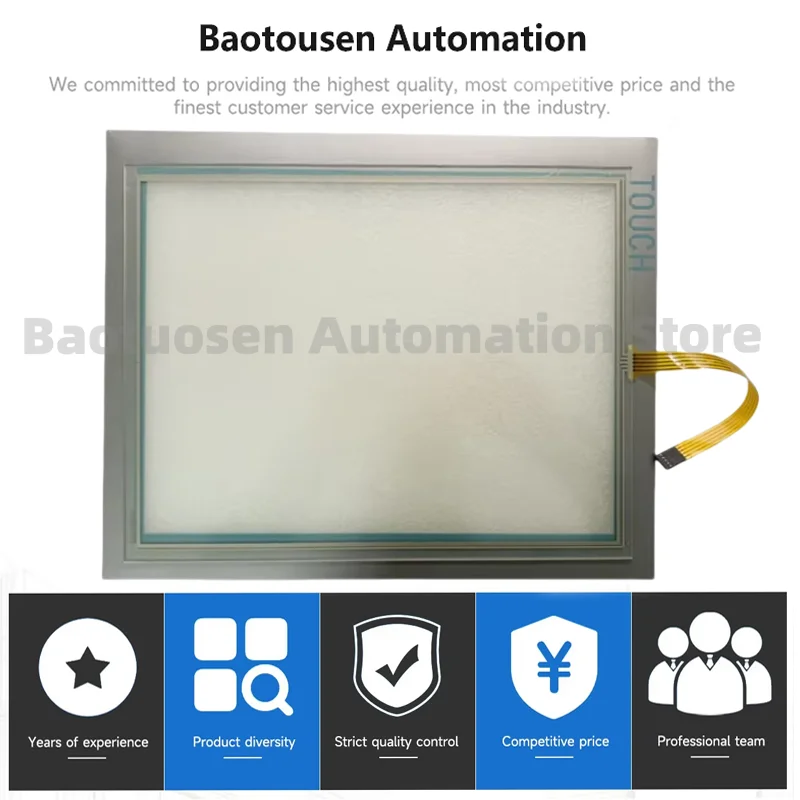 New MP377-15 6AV6 644-0AB01-2AX0 Touch Screen Panel + Protective Film