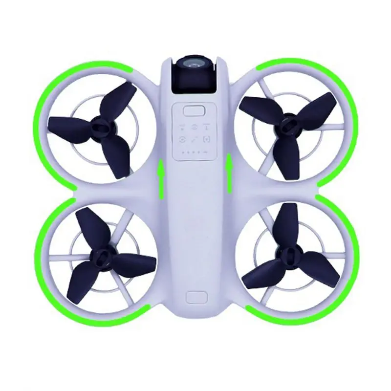 ABZZ-For DJI Neo Luminous Body Sticker Anti-Scratch Waterproof Protective Film Night Flight Stickers For DJI Neo Accessories B