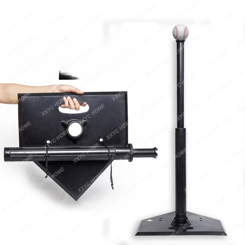 Baseball Single Trainer Adult and Children Baseball Practice Bracket Strike Trainer Rubber Softball