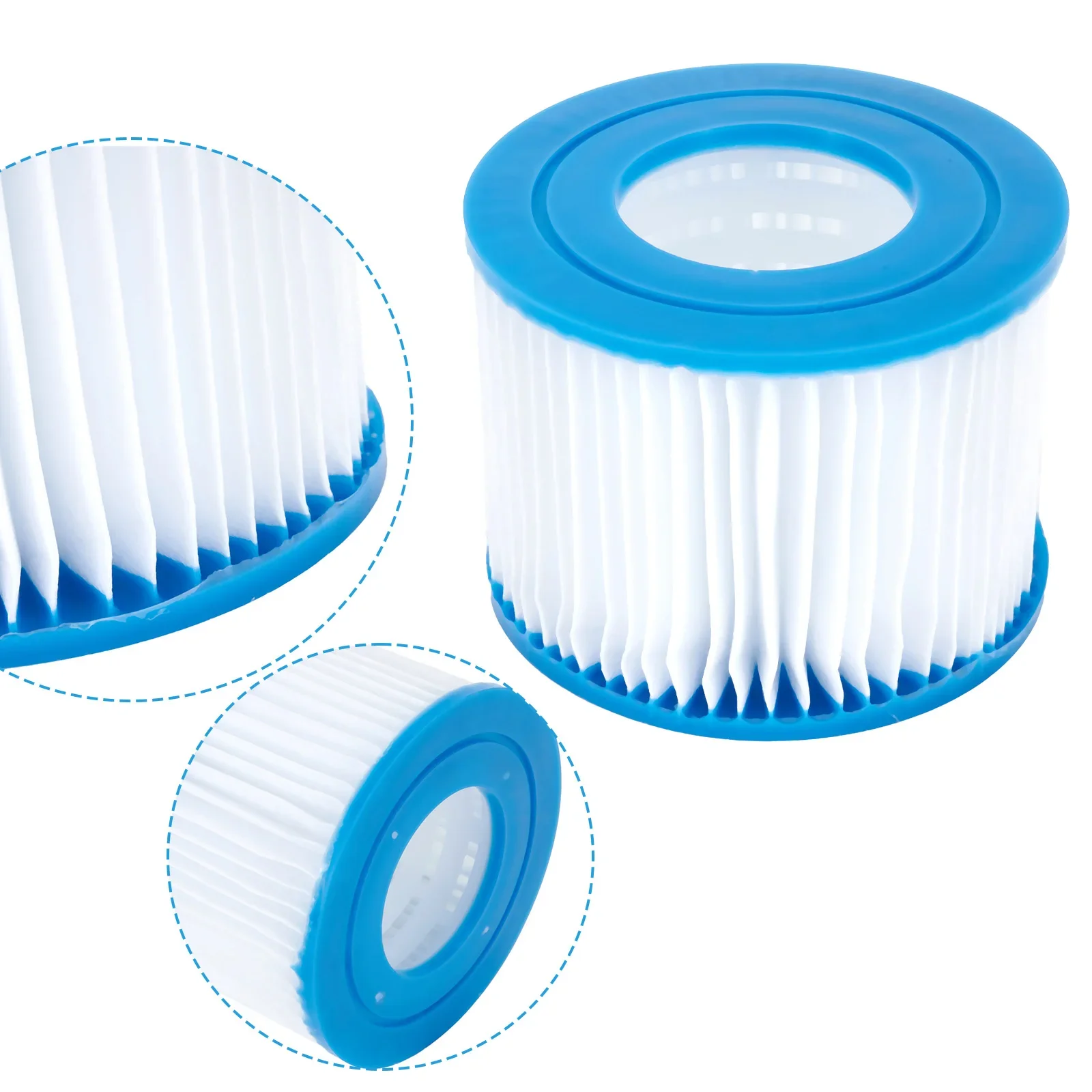 1PCS Plastic For Lay-Z-Spa Miami 541 23 For Lay Z Lazy Spa Pool Miami Vegas Monaco-Cartridge Filters VI  10*8*5cm