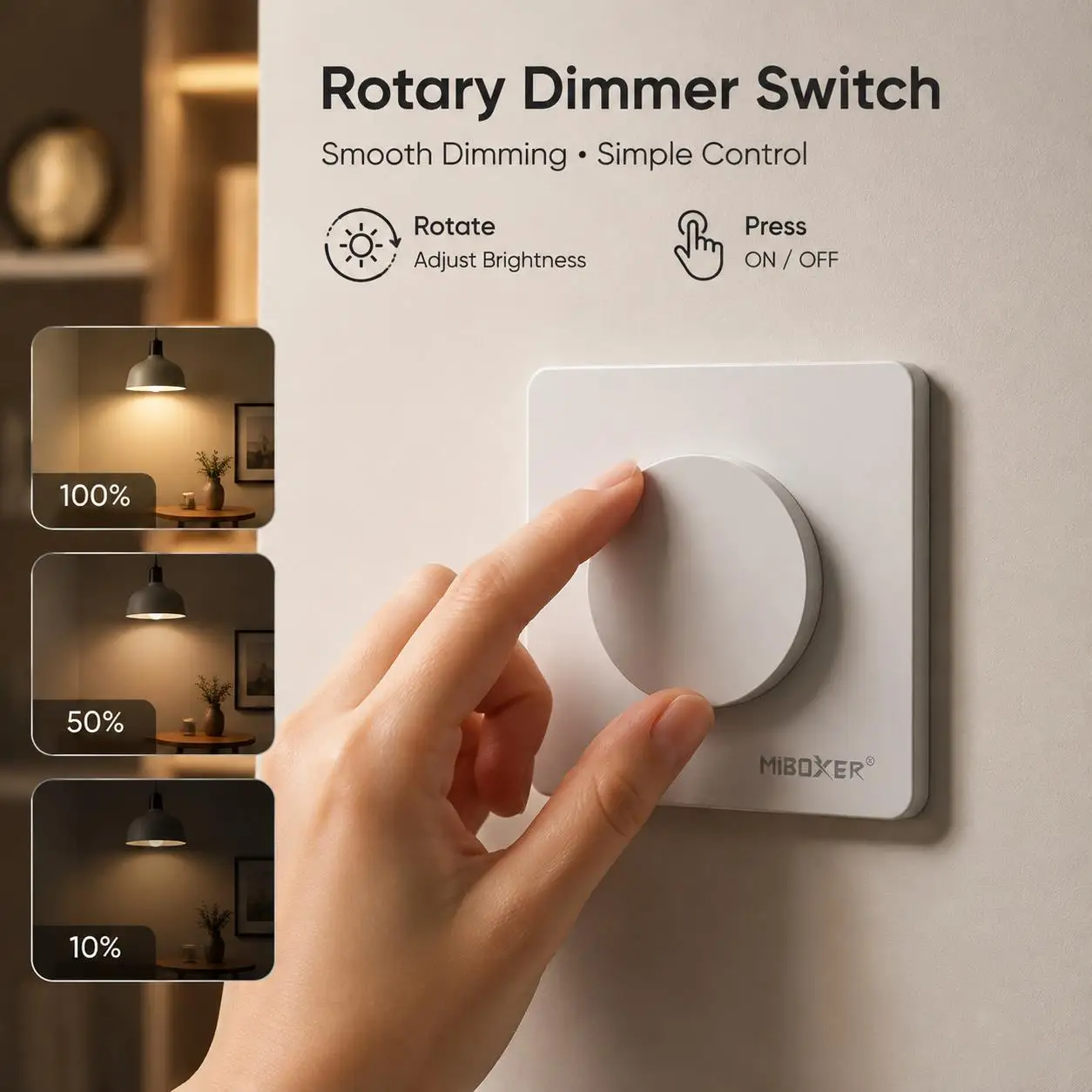 Miboxer E2-WR K1 PUSH3 PUSH3-2 2in1 Smart WIFI+2.4GHzRF Tuya APP Voice Control Dimmer Single/Dual color LED Strip Controller