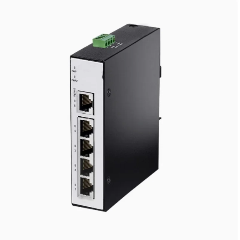 

New Original Switch 5-port 100Mbps Wide Temperature Waterproof Lightning-proof Industrial S5F-I