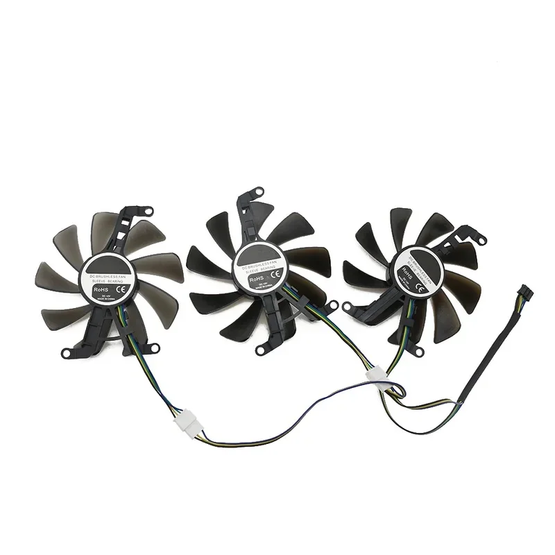 T129215SU 4Pin GPU Cooling Fan For ASL Manli RTX3070Ti 3080 3090 90HX Gallardo Graphics Video Card