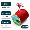 Red 100lbs 0.5mm