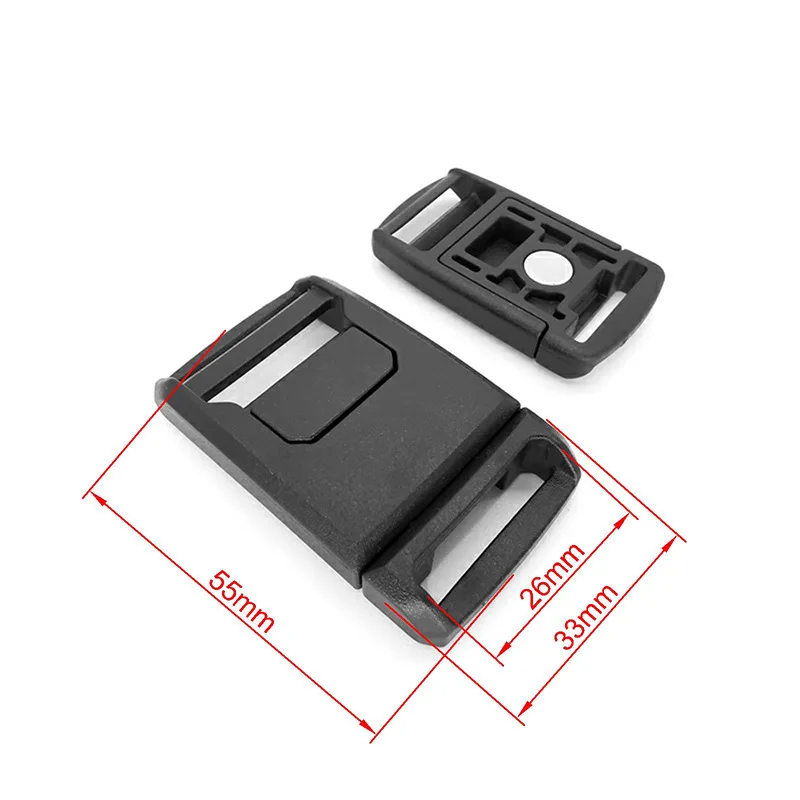 20mm 25mm Plastic Buckle Magnet Quick Release Fastener Adjustable Functional Magnetic Buckles For Shoes Bags Belts DIY Crafts