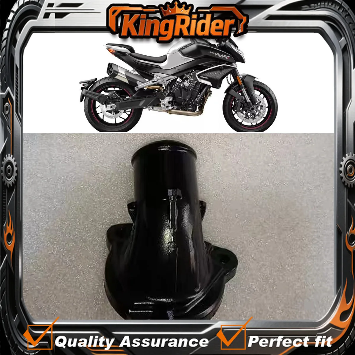 【Supreme quality】Motorcycle parts thermostat temperature cover oil cooler assembly Fit For CFMOTO 800NK 800MT