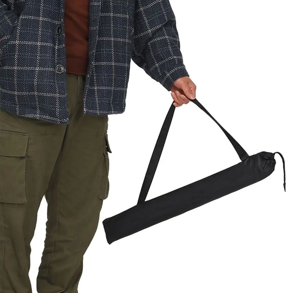 With Shoulder Strap Umbrella Storage Bag Foldable Black Sticks Holder Anti-Dust Protective Covers Hiking Travel Walking - view 3