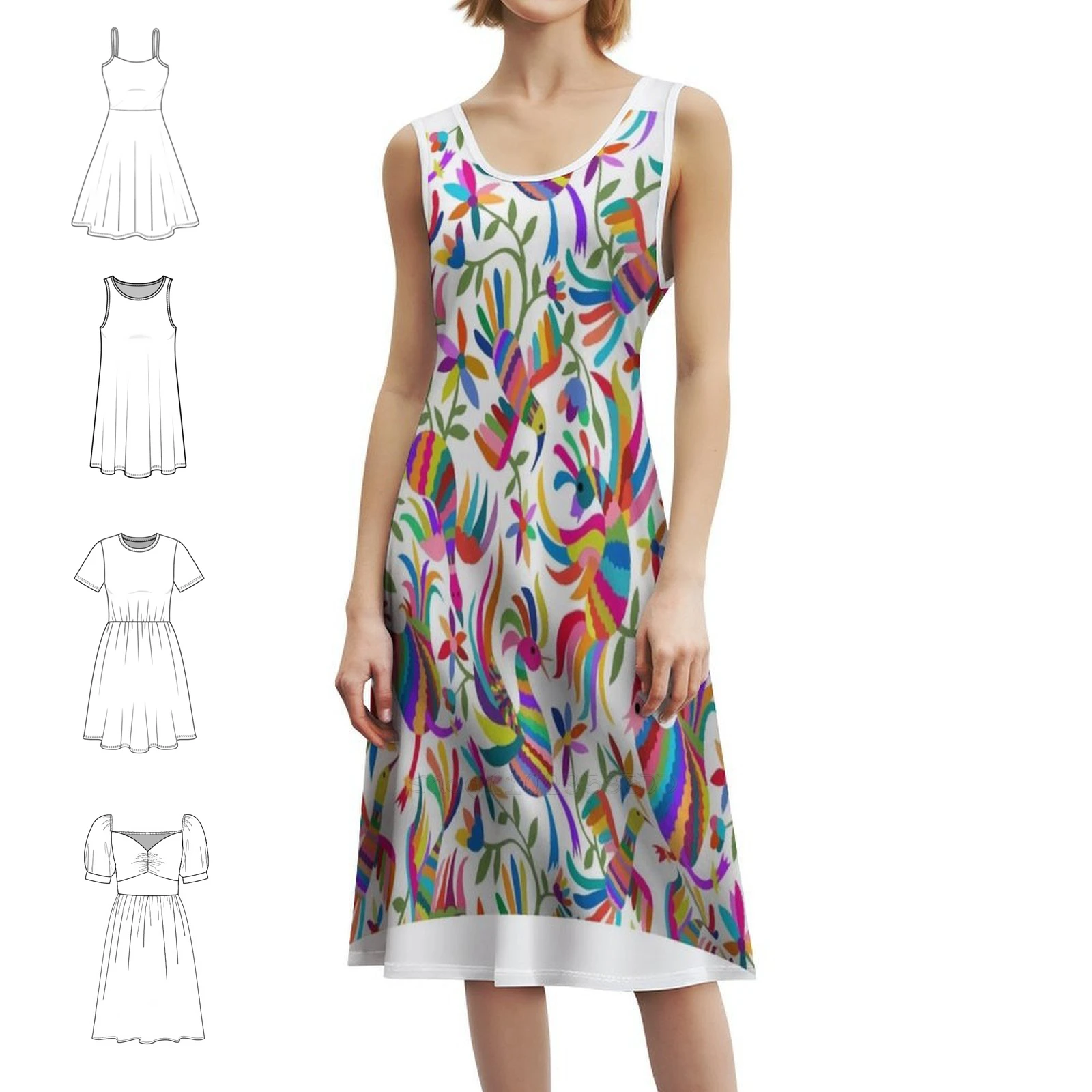 

Otomi женское уличное праздничное платье модная клубная одежда с принтом для женщин Otomi Huichol Мексиканское мексиканское народное вечернее платье женское