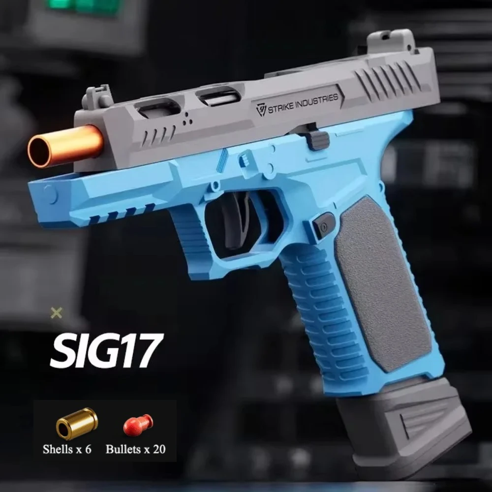 2011/G17 Soft Bullet Toy Gun mit Blowback Shell Throwing Continuous Firing Outdoor Sports Shooting Games für Kinder – Detail 12