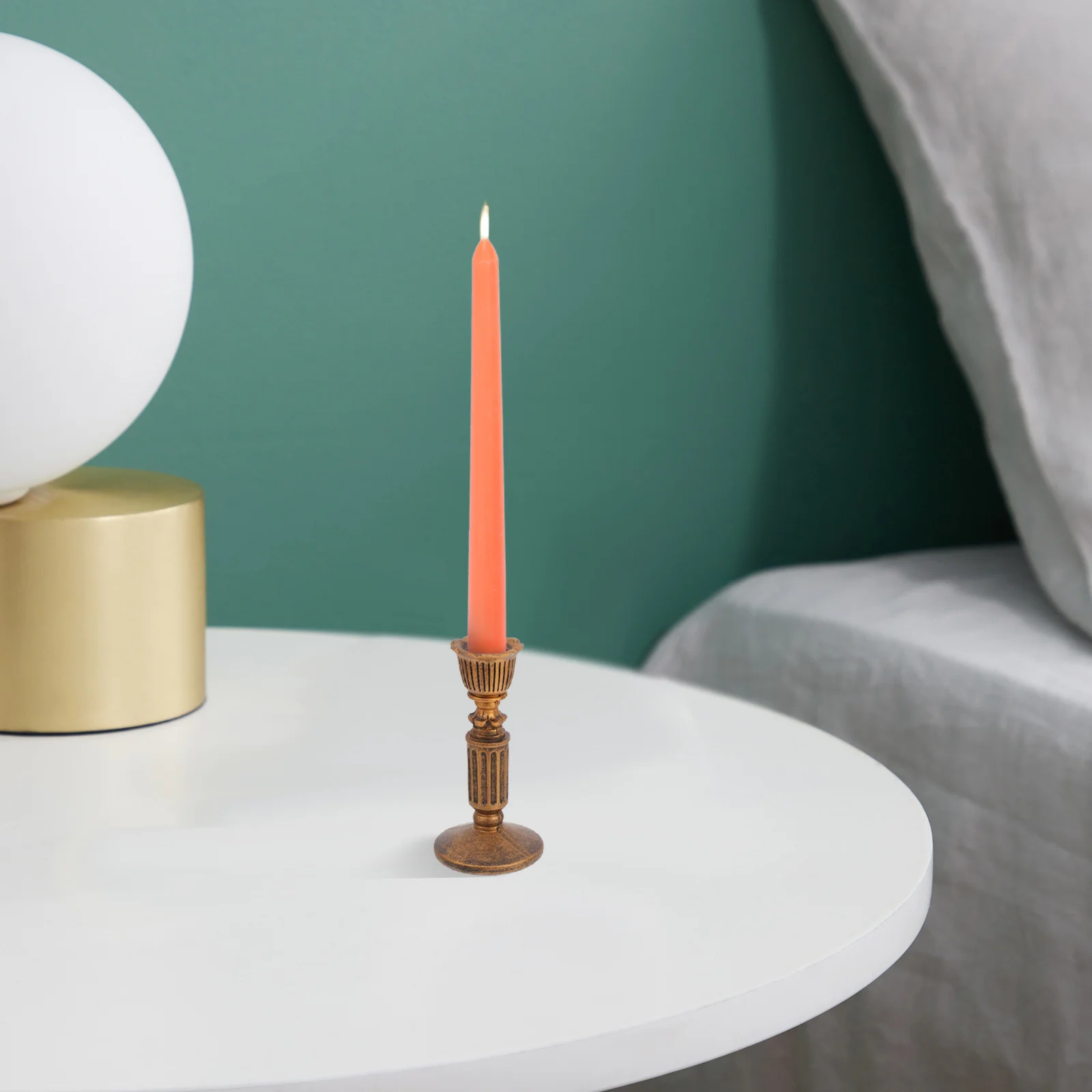 

Vintage Holder, Table Decor For Living Room Bedroom, Taper Candlestick Holder For Farmhouse Wedding