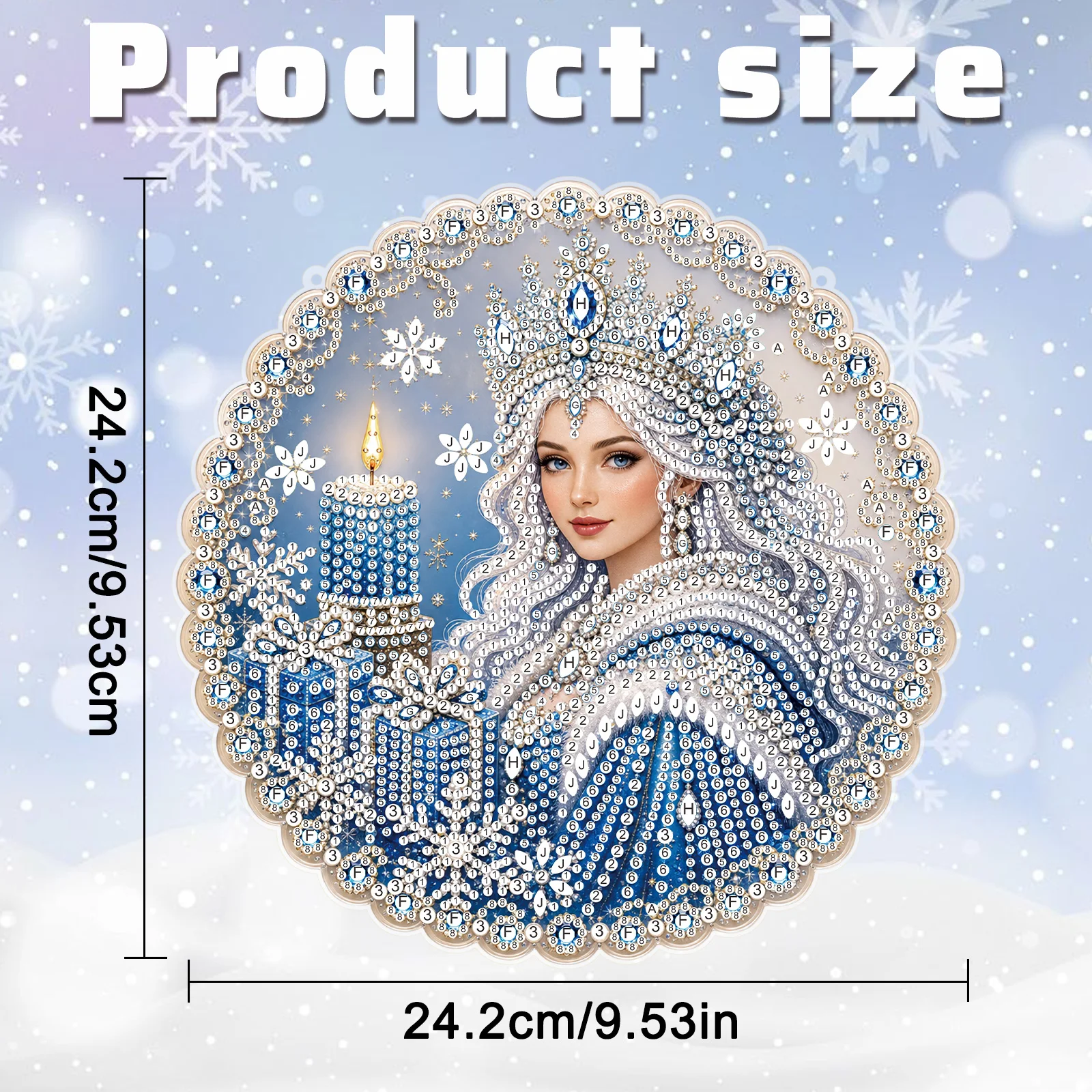 Christmas Pearl Diamond Painti - Art Craft For Christmas ulasan dan harga