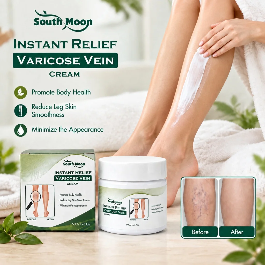 Leg Skin Soothing Cream Natural Herbal Leg Care Cream Moisturize Improve Skin Smoothness Comfort Tired Legs For Daily Leg Care