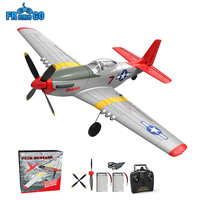 New P51D RC Airplane One-key Aerobatic 2-Ch/4-Ch RC Plane RTF Mustang Aircraft W/Xpilot Stabilization System (761-5 RTF)