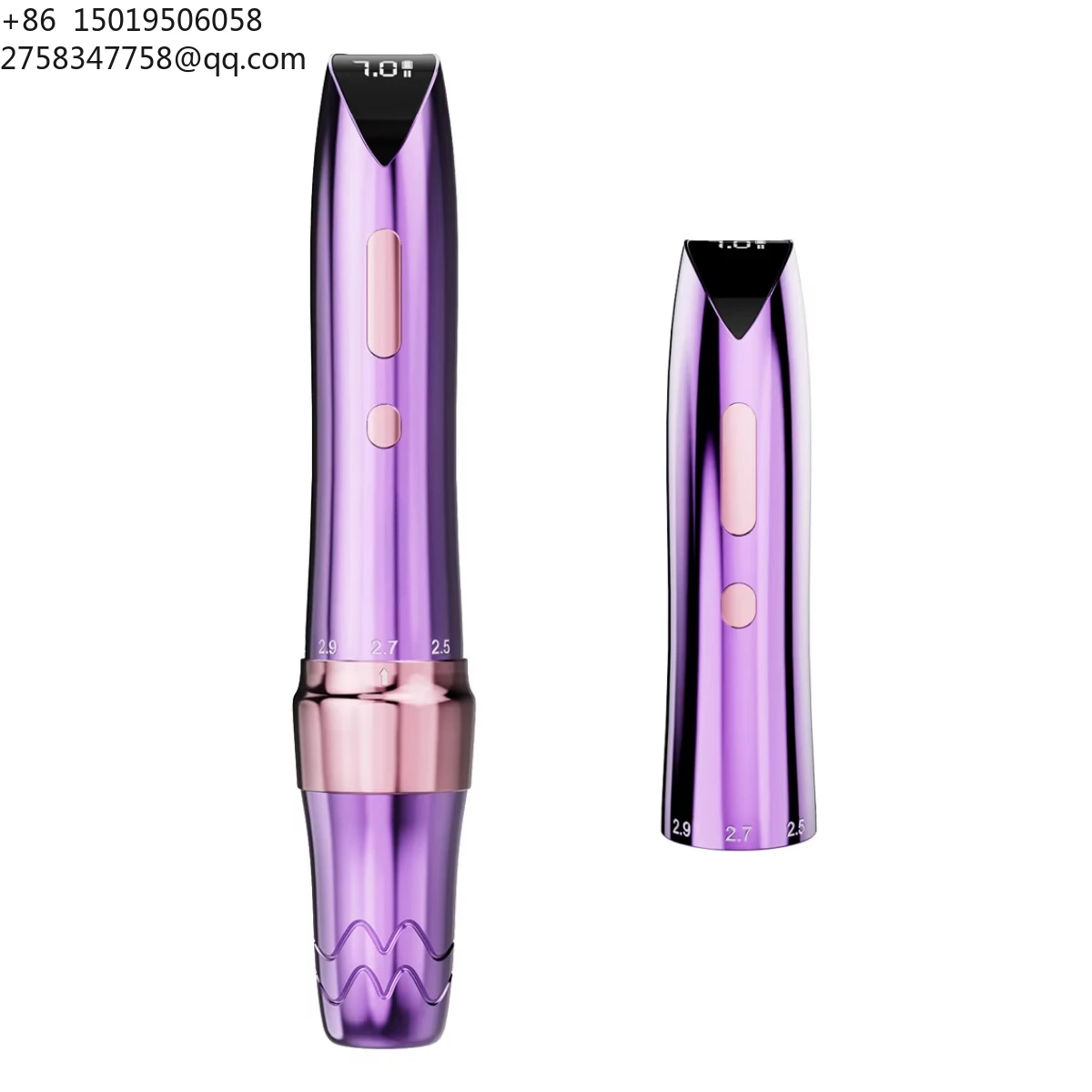 Mast P60 Permanent Makeup Electric Tattoo Machine Pen for Women Artist (2 Batteries)