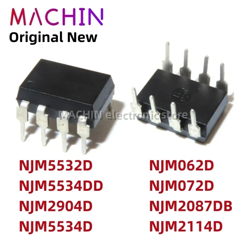 1pcs NJM5532D NJM5534DD NJM2904D NJM5534D NJM062D NJM072D NJM2087DB NJM2114D DIP-8 Operational Amplifier DIP8