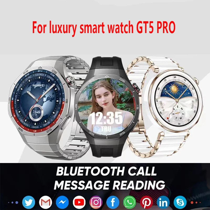 New For SmartWatch GT5 Pro SmartWatch Xuanji Sensing System Advanced Sports Emotional Health Assistant Long Endurance NFC HUAWei