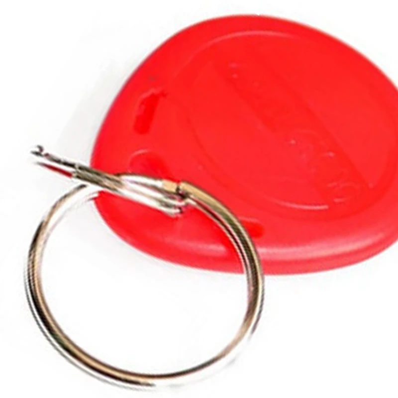 เพียง EM4100 125 Khz Card Proximity Token Keyfobs Blue ID Card พวงกุญแจ Proximity Card 5 ชิ้น