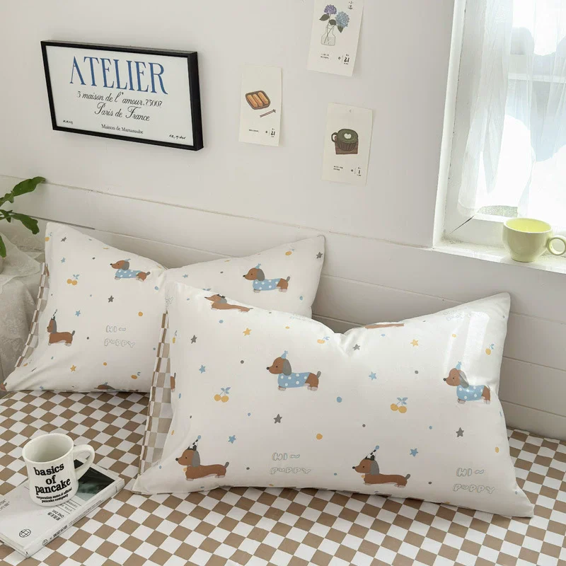

Autumn and Winter Cartoon Pillowcase Style Pillow Case Single Student Dormitory Bedding Household Envelope Pillowcases