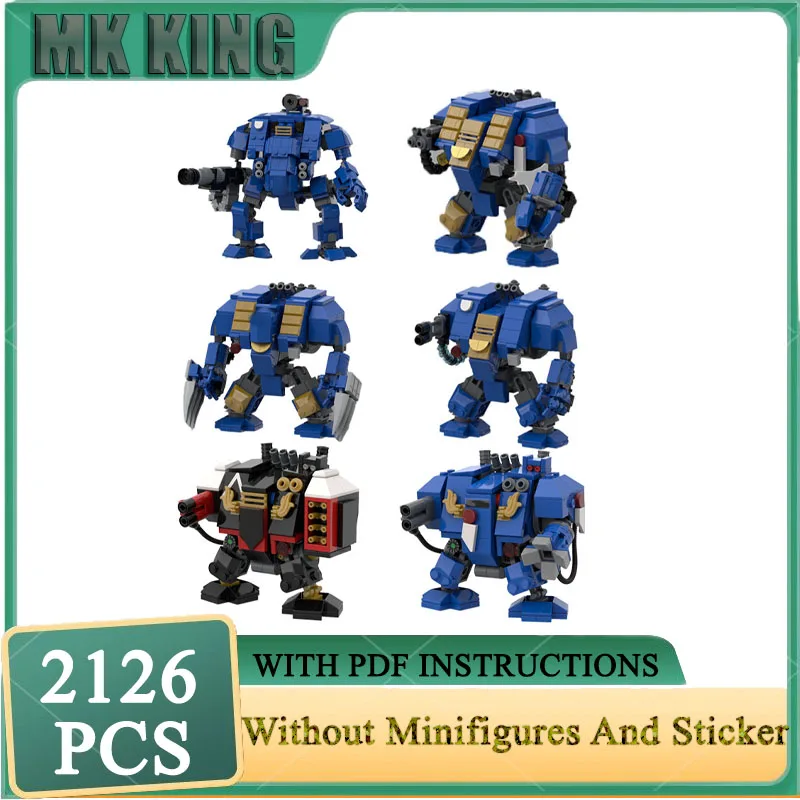 

Популярные игры, модель Moc, строительные кирпичи, молоток, боевой мех, коллекция, технология, модульные блоки, подарок, рождественские игрушки, наборы «сделай сам», II