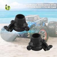 AED7-2Pcs Front Steering Cup SJ01 For Xinlehong Hosim Q901 Q902 Q903 9130 9136 9137 1/16 RC Car Spare Parts Accessories