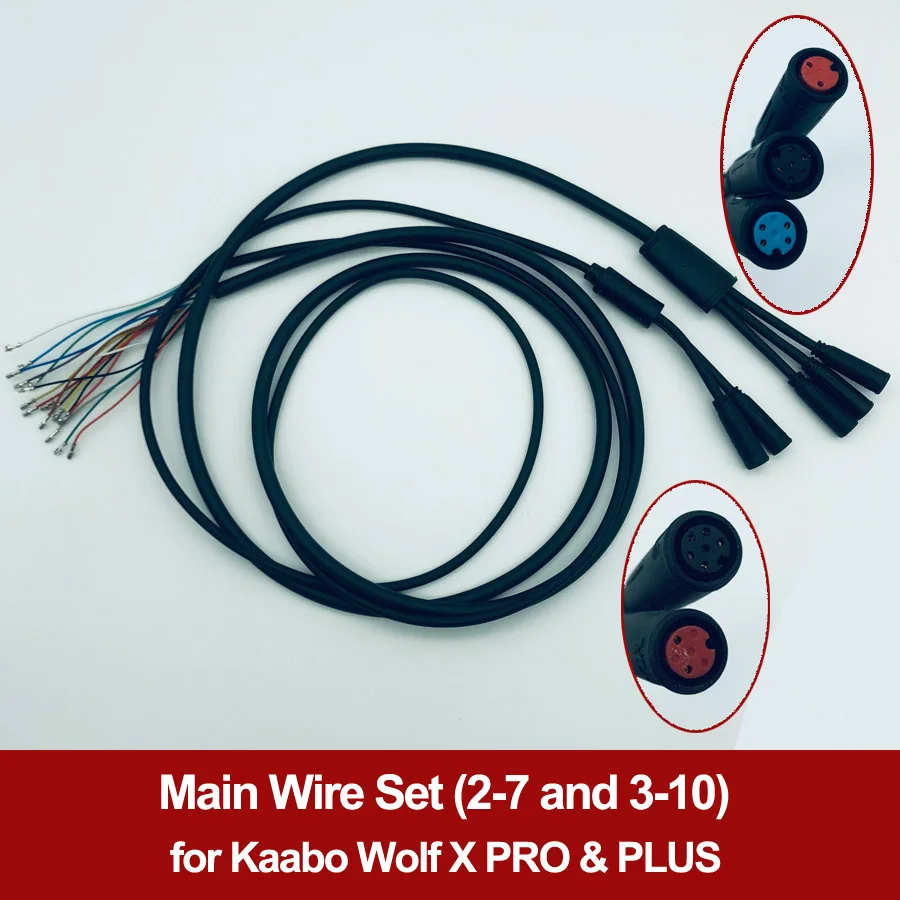 Wolf X Hauptdraht-Set, Kabelverbindung, Verkabelung für Kaabo Wolf Warrior X 10 Zoll Pro Plus Elektroroller, Original-Zubehörteile – Detail 7