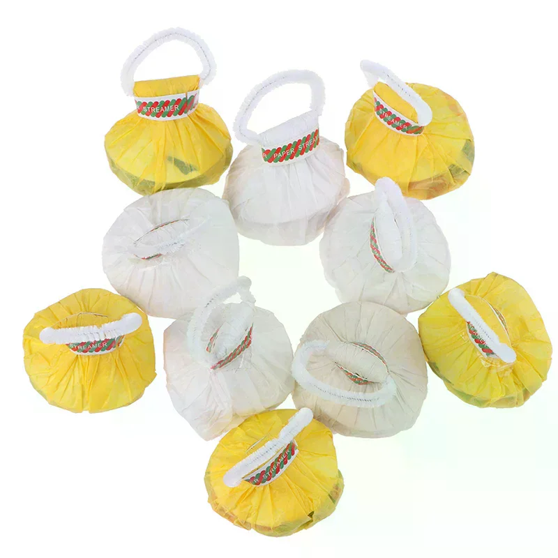 /Cna/Throw Streamers Magic Tricks Multicolor Or White Spider Thread Magic Props 5Pc