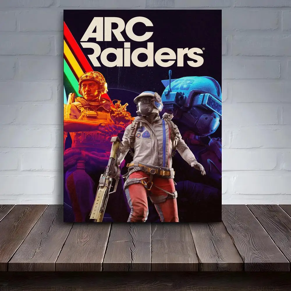 ARC Raiders Poster PC Hot Poster Art HD Canvas AAA Advanced Aesthetic Printing Paper Wall Art For Living Room Home Decor
