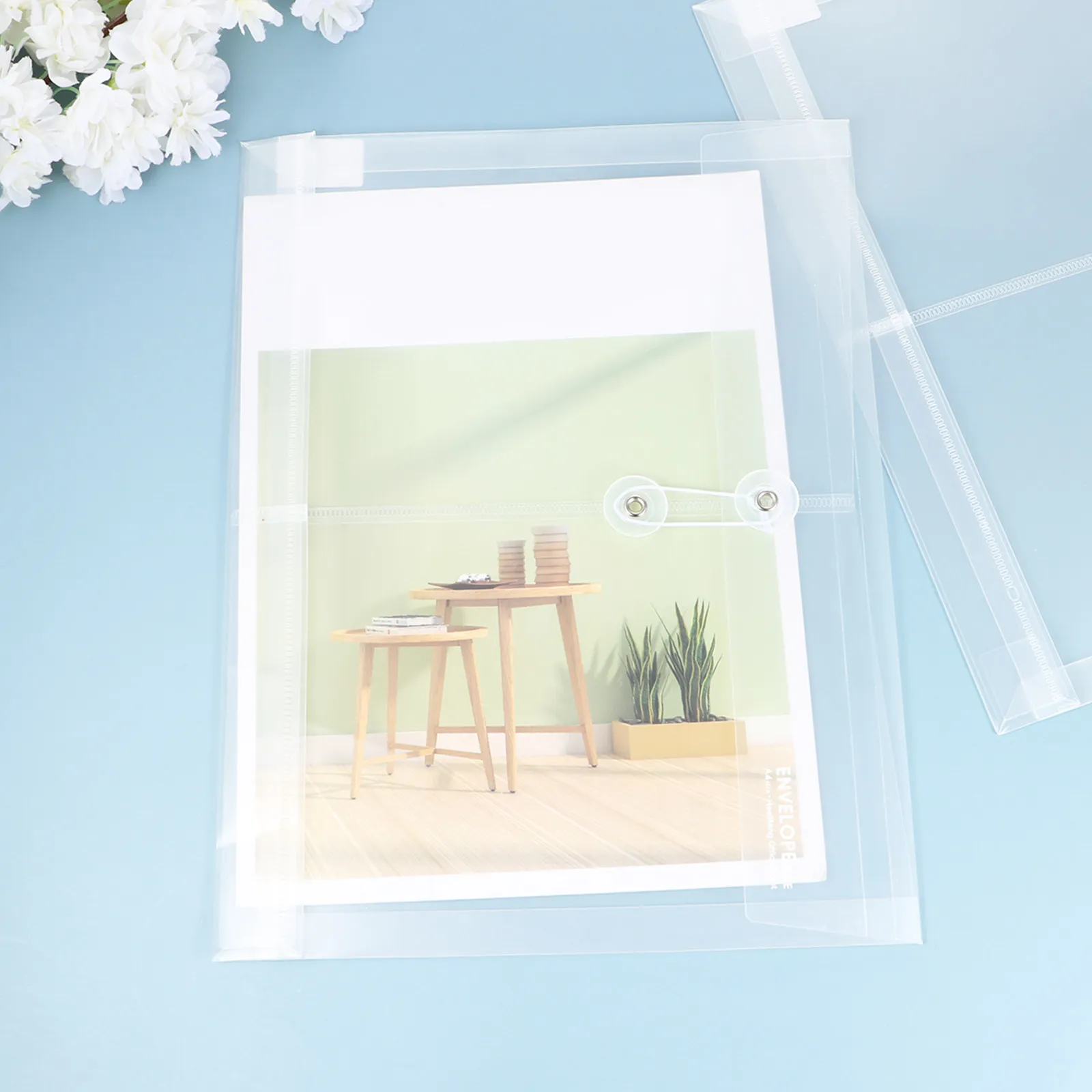 10pcs-transparent-a4-plastic-envelopes-waterproof-document-organizer-tear-resistant-with-string-tie-closure-for-school