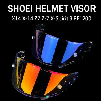 오토바이 헬멧 바이저, SHOEI X14 Z7 CWR1 RF1200 Xspirit NXR 헬멧 쉴드 렌즈, Casco Moto 액세서리