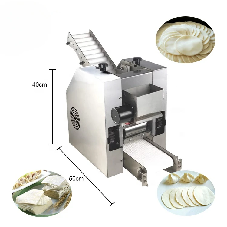 Automatic Spring roll pastry sheet samosa sheet wrapping making machines