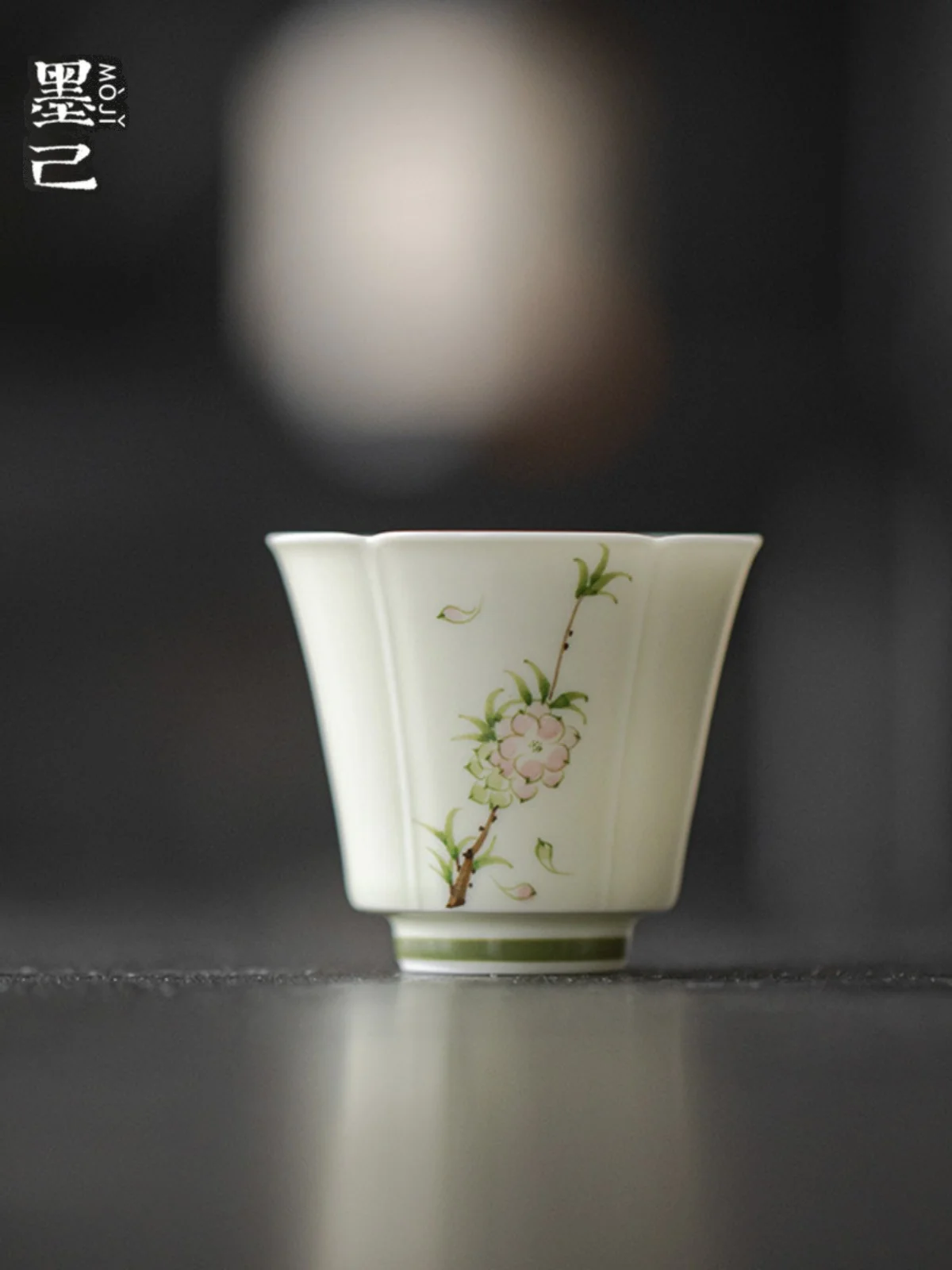 

Керамическая чайная чашка Mokei ручной росписи под глазурью, одиночная чашка для чая Гунфу, чашка для благовоний, керамика в китайском стиле, чашка для чаепития