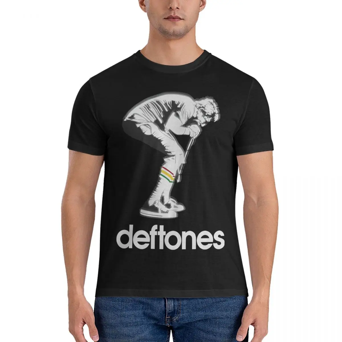 White Pony Ohms Around The Fur Diamond Eyes Adrenaline_1 T-Shirts Men Deftones Unique Pure Cotton  T Shirt Gift Idea Tops