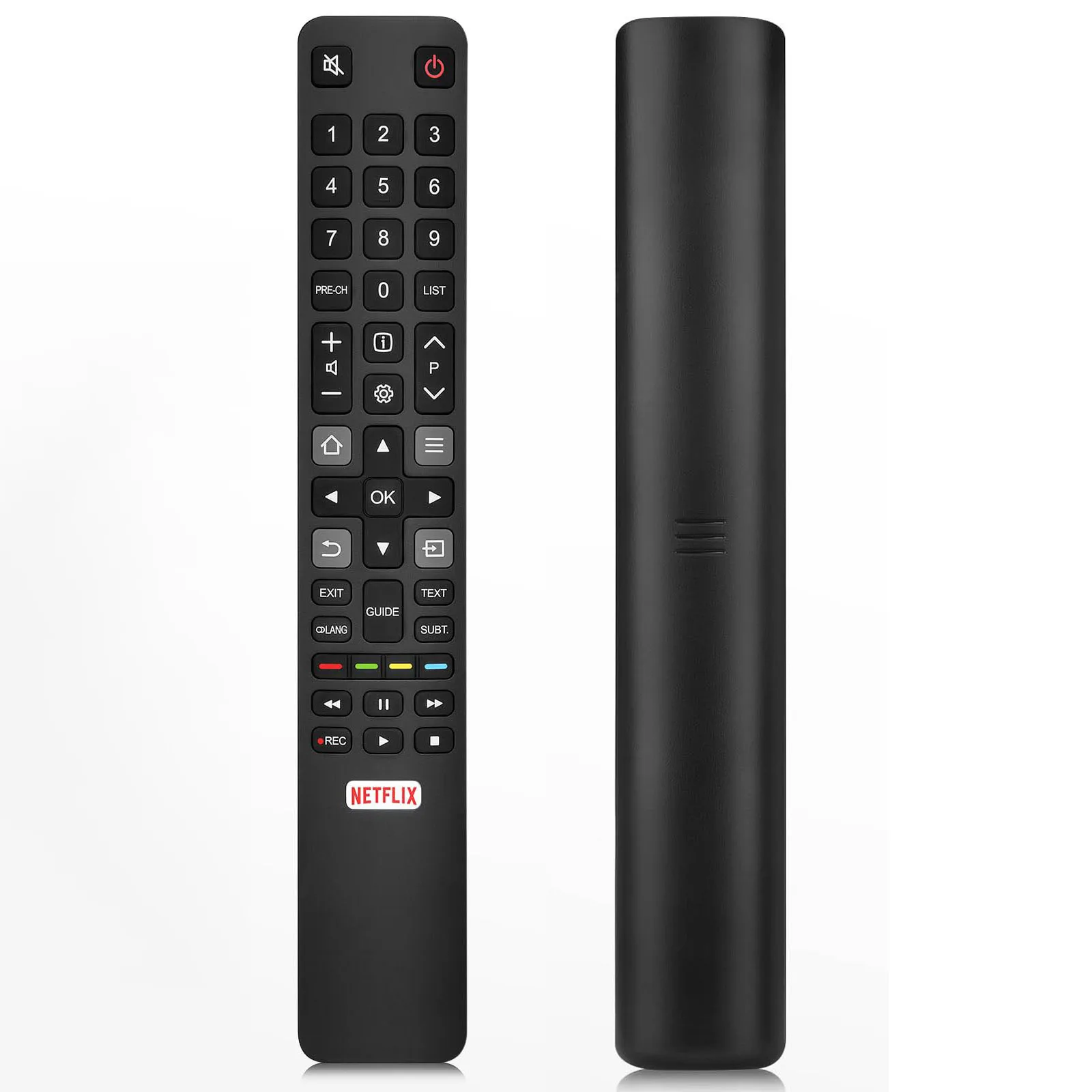 Reemplazo de Control remoto Universal RC802N YAI2 para TCL Smart TV para TCL Android/Google TVs 4K HDTV P20 Series C2