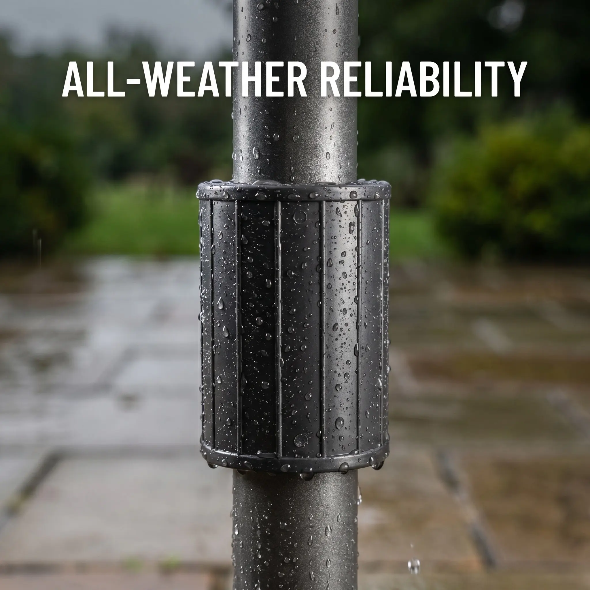 Dark Grey Umbrella Pole Bushing Fixing Sleeve Replacement Patio Outdoor Table Stabilizer Garden Parasol Accessories Banana