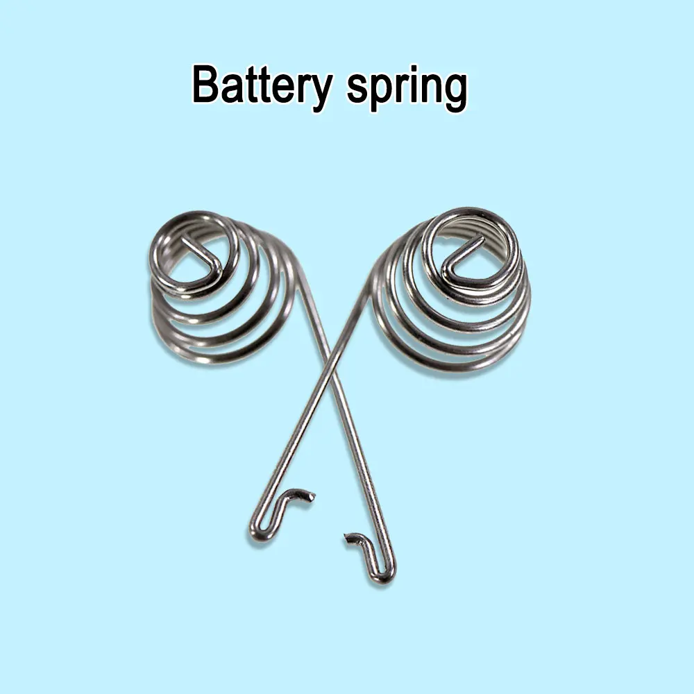 Xbox 360、ゲームコントローラー、ワイヤレスグリップ、導電性スプリング、交換部品、1ペア、2ペア、5ペア用の左右のバッテリースプリング