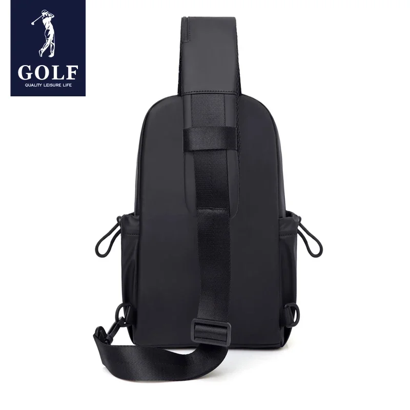 GOLF New Chest Bag Men\'s Fashion Trendy Brand Shoulder Bag Sports Crossbody Bag Multi functional Casual Canvas Chest Bag