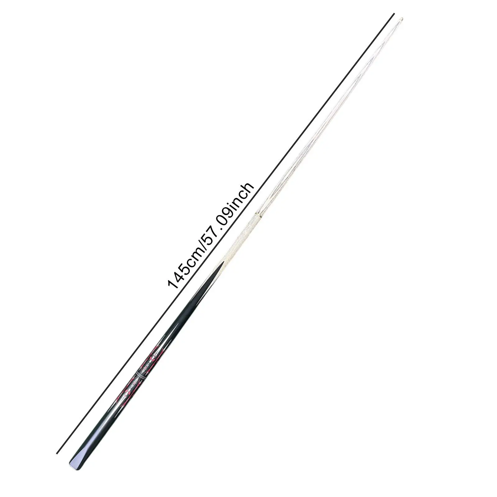 

Adult Billiard Cue Wood Material Long Lasting Pool Stick Chalk Billiard Supplies for All Types of Billiard Tables