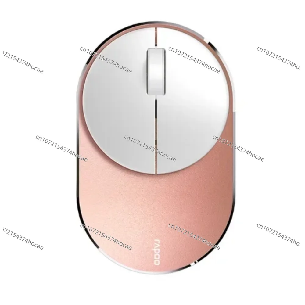 M600 Multi-Mode Wireless Mouse For Laptop/Smart-Phone,Connects to 3 Devices,Al Alloy Body,Magnetic Adsorption Bottom Cover