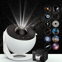 LED Night Light Galaxy Projector Starry Sky Projector 360° Rotate Planetarium Night Lamp For Room Decorative Children Kids Gift