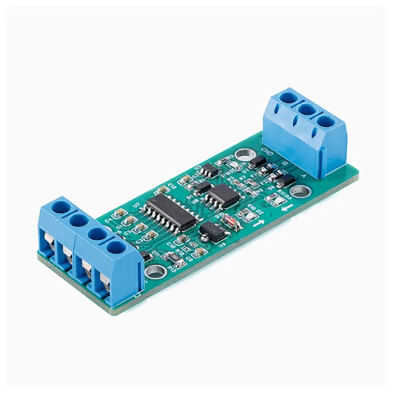RS232 to RS485 bidirectional converter, level communication protocol converter, serial port conversion module