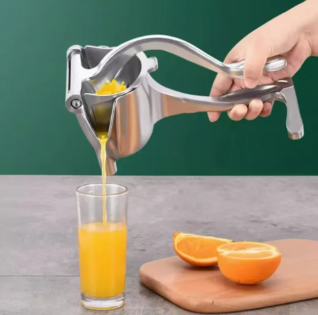 

Aluminum Manual Citrus Juicer Orange Squeezer Durable for Fresh Juice Making.Orange Juicer - Ideal for squeezing fresh juice