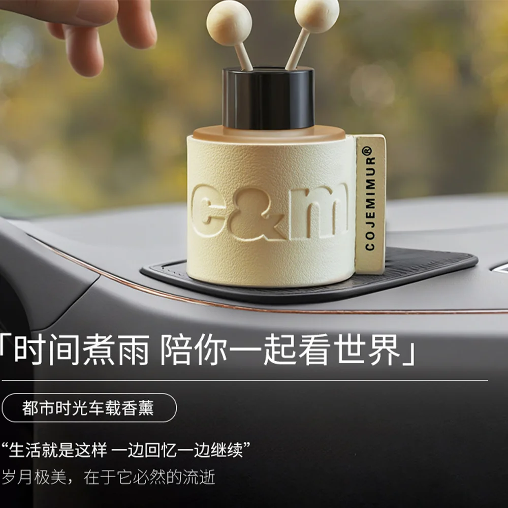 50ml 高品質レザー車用アロマセラピーエッセンシャルオイル - Home Fragrance Leather Diffuser のレビューと価格