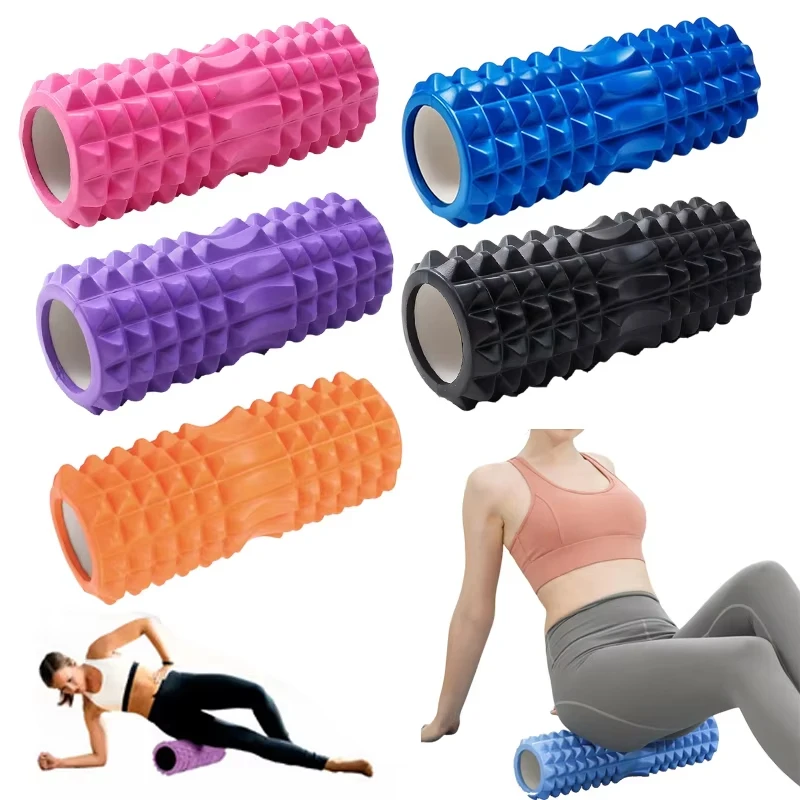 

45/30cm Foam Massage Roller Hollow Column Fitness Equipment for Muscle Massage Physiotherapy and Sports Rehabilitation